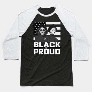 Black & Proud Panther Party 1966 Civil Rights Baseball T-Shirt